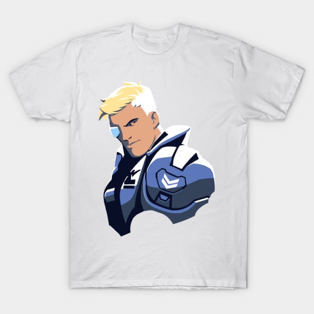 Soldier 76 Strike Commander T-Shirt by Genessis